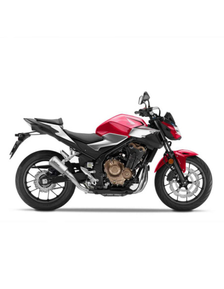 LeoVince LV-10 exhaust for Honda CBR500 R 22-23 stainless steel