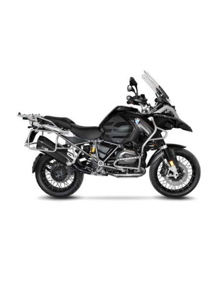 LeoVince LV-12 Black Edition Auspuff fur BMW R 1250 GS 2021-23 Edelstahl