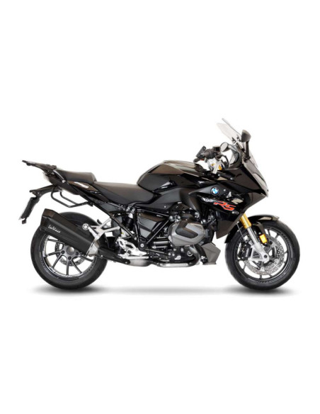 echappement LeoVince LV-12 Black Edition pour BMW R1250R 2021-24 en acier inoxydable