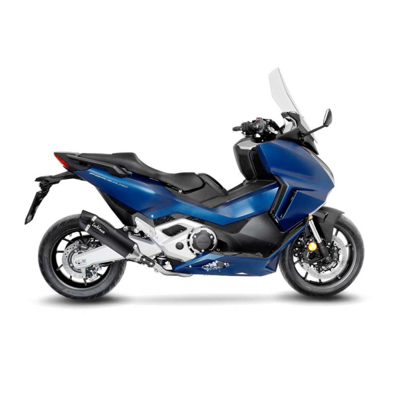 LeoVince schwarzer Auspuff fur Honda X-Adv 18-20 Edelstahl - Code 14046