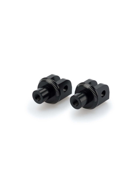 Puig fixed rider footrest adapters Kawasaki Z400 23-24 black