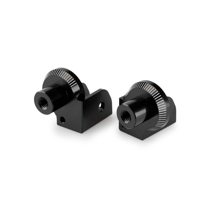 Puig feste Fahrerrastenadapter fur Benelli TRK 702 2025 schwarz