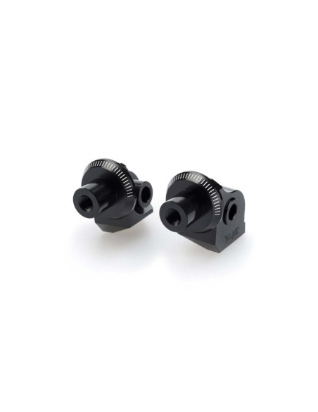 Adaptadores de reposapies fijos Puig para BMW R1200GS Adventure 10-13 negro