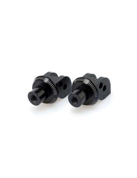 Adaptadores para asiento de pasajero fijo Puig Ducati Hypermotard 950 SP 19-25 negro