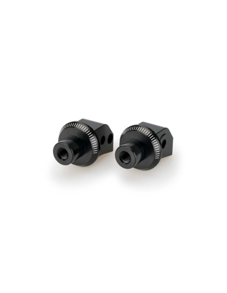 puig adattatori pogg. fissi passeggero honda crf1100l africa twin 24-25 nero