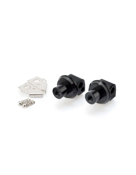 Adaptadores para asiento de pasajero fijo Puig para BMW R1200GS 08-12 negro