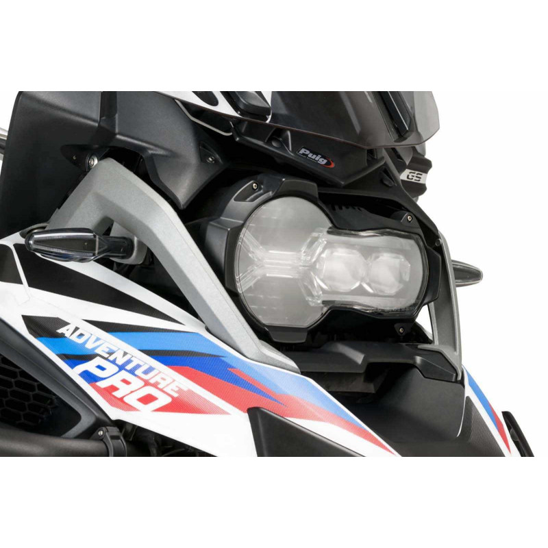 Autocollant de protection de phare Puig pour BMW R1250 GS Adventure 21-22 transparent