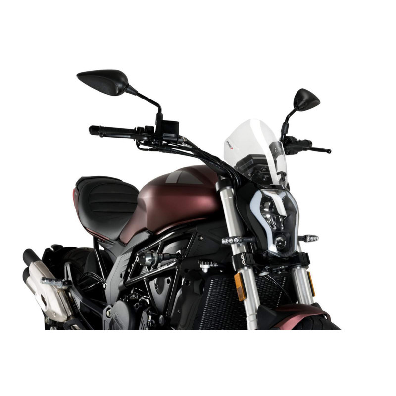 Carenage sport Puig Naked NG pour Benelli 502C 21-25 transparent