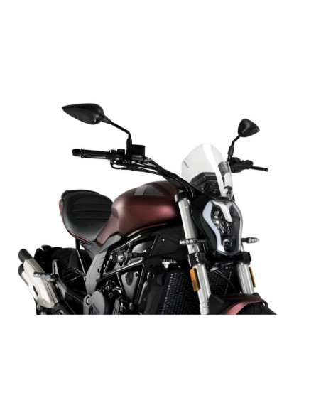 Carenage sport Puig Naked NG pour Benelli 502C 21-25 transparent