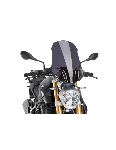 Cupula Puig Naked NG Touring-Supp.Orig. para BMW R1200 R 17-18 ahumada oscura