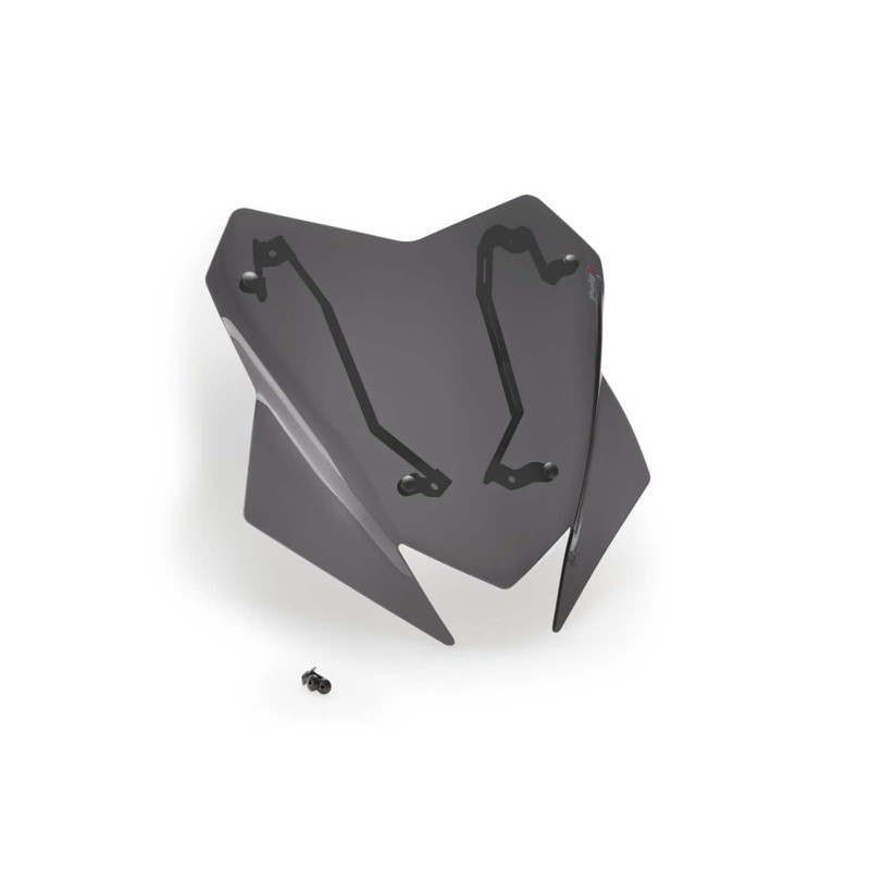 Pare-brise Puig Sport pour Ducati Multistrada V4 RS 2025 Fume fonce