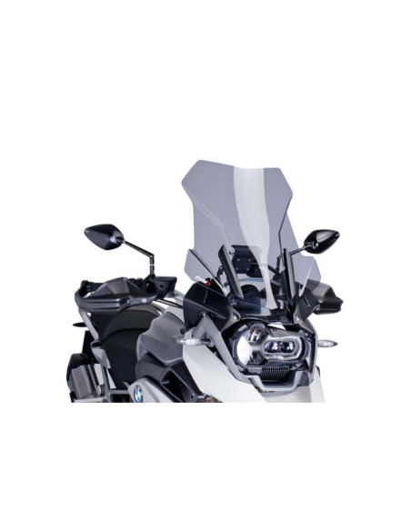 Puig Touring Windshield for BMW R1200 GS Adventure 17-18 Light Smoke