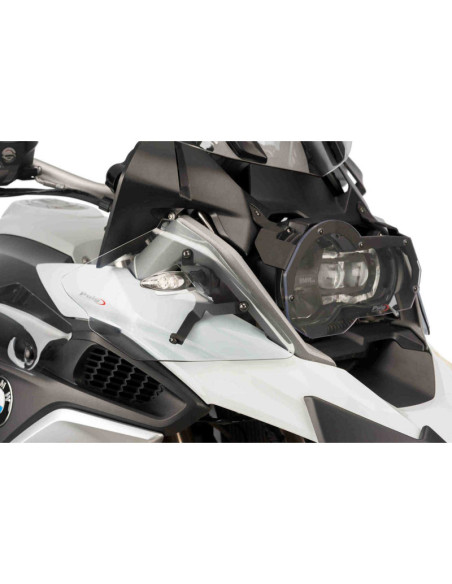 puig deflettore laterale superiore bmw r1200gs rallye 17-18 trasparente-usato