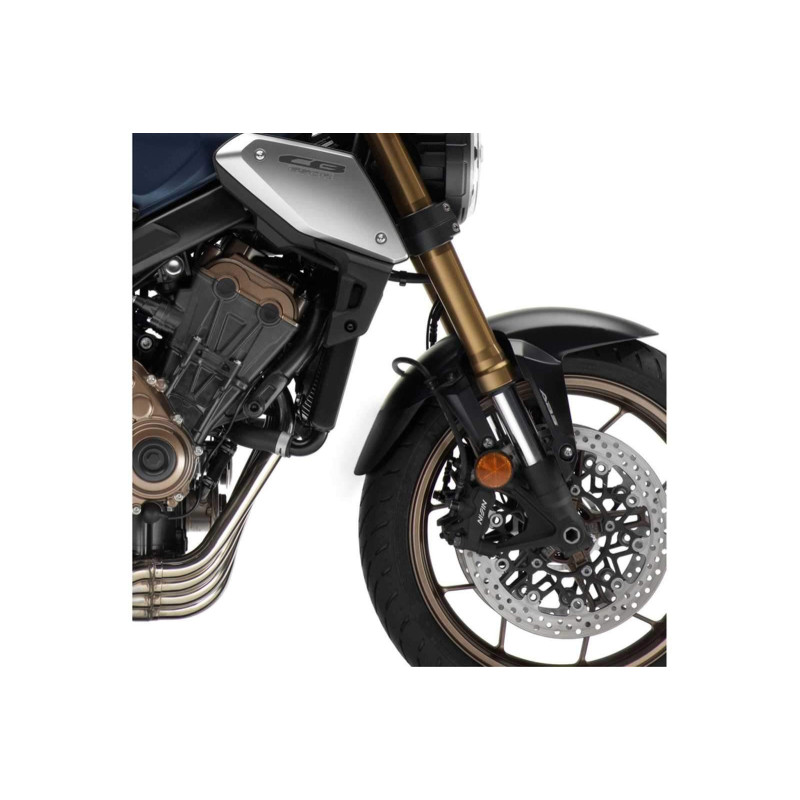 Extension de guardabarros delantero Puig para Honda CB650R Neo Sports Cafe 21-23 Negro Mate