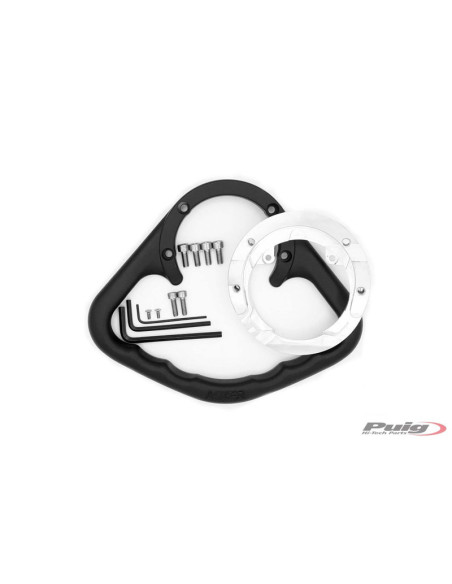 puig maniglia passeggero per kawasaki ninja h2 sx 2022 nero