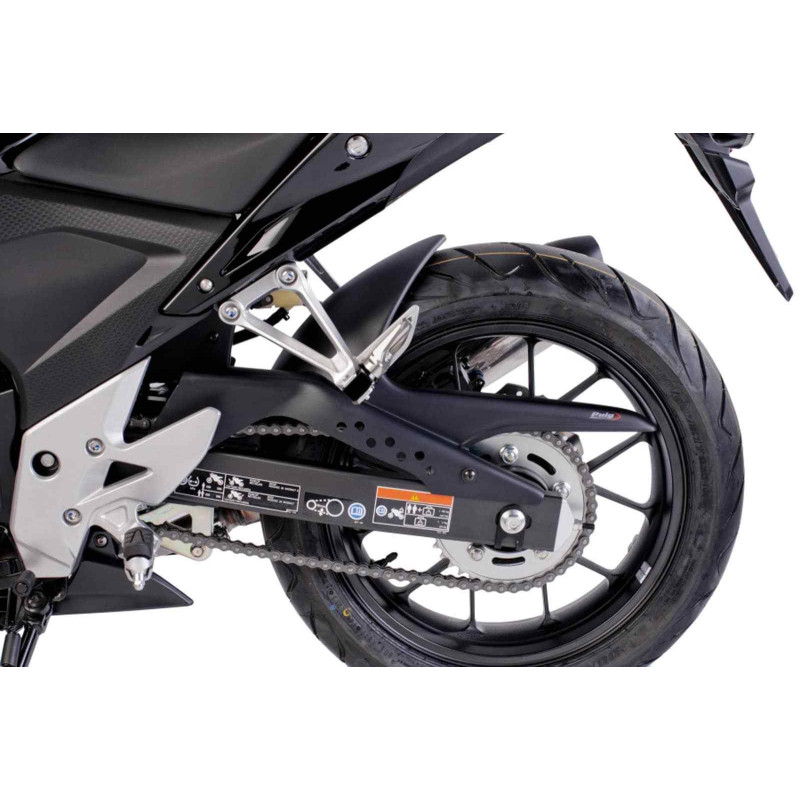 Guardabarros trasero Puig para Honda CB500F 17-18 Negro Mate