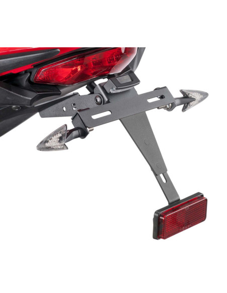 Support de plaque d'immatriculation Puig pour Ducati Monster 1200 14-16 noir - Offre