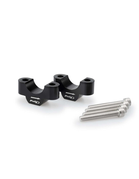 Elevadores de manillar Puig para BMW R1200 GS Adventure 14-15 negro - 20308N