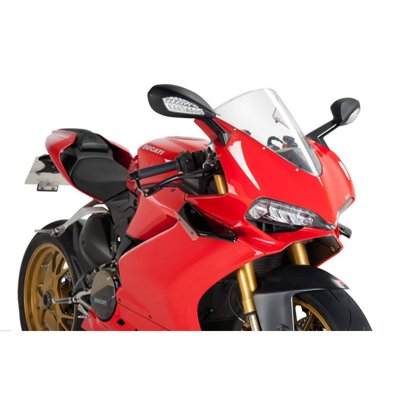 Puig Seitenspoiler Downforce Sport Ducati 1299 S Panigale 15-17 Schwarz
