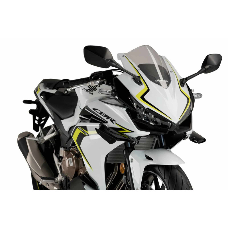 Becquet lateral Puig Downforce Sport pour Honda CBR500R 2022-23, noir