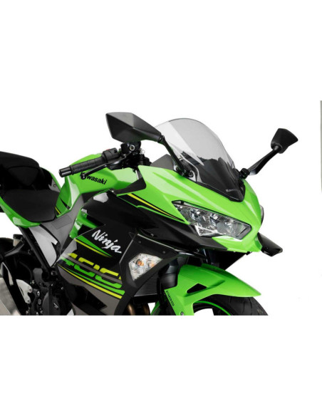 Aleron lateral Puig Downforce Sport Kawasaki Ninja 400 23-24 negro