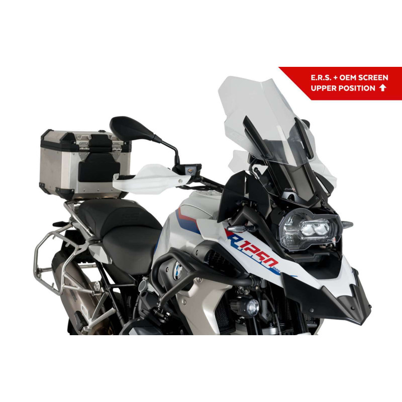 Soporte de parabrisas Puig ers para BMW R1200GS Adventure 17-18 negro