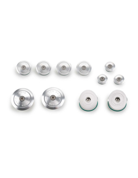 Tapas de chasis de aluminio Puig para BMW R1200 GS 17-18 Plata