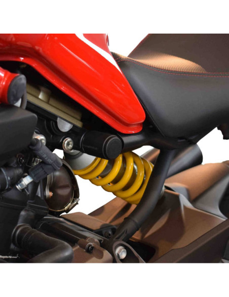 Puig Rahmenkappen fur Ducati Monster 1200 14-16 schwarz