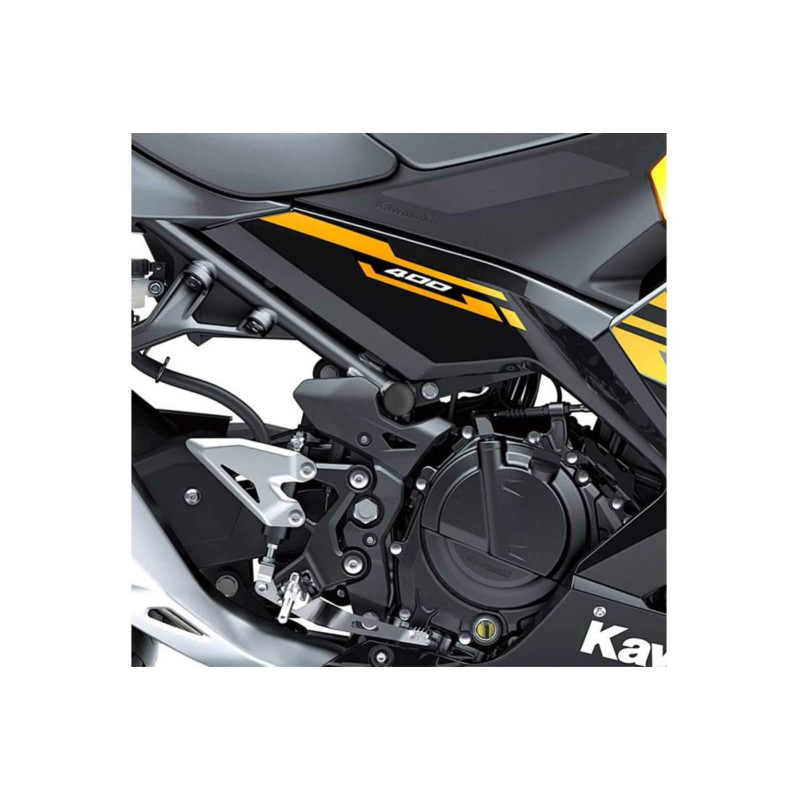 Puig Rahmenkappen fur Kawasaki Ninja 400 23-24 schwarz