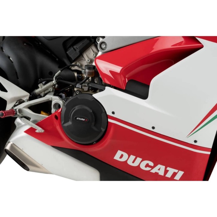 PROTECTION CARTER MOTEUR PUIG POUR DUCATI PANIGALE V4 20-24 NOIRE