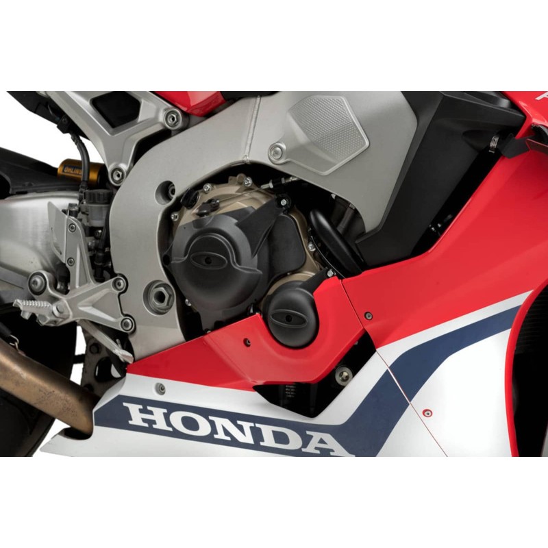 PUIG PROTEZIONE CARTER MOTORE HONDA CBR1000RR SP/SP2 FIREBLADE 17-19 NERO