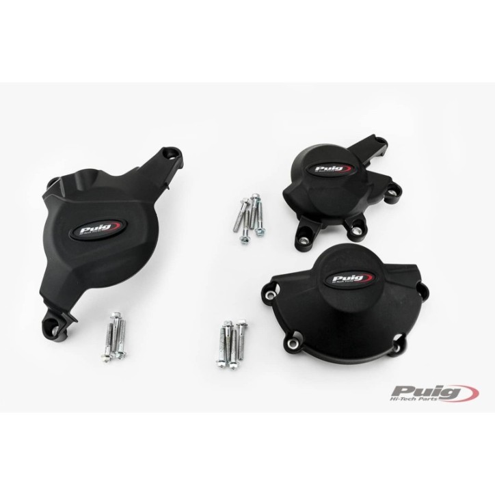 PROTECTION CARTER MOTEUR PUIG POUR HONDA CBR600RR 07-12 NOIR