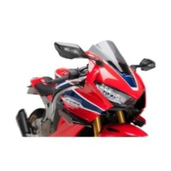 PUIG SPOILER DOWNFORCE SPORT PER HONDA CBR1000RR SP/SP2 FIREBLADE ANNO 17-19 COLORE ROSSO