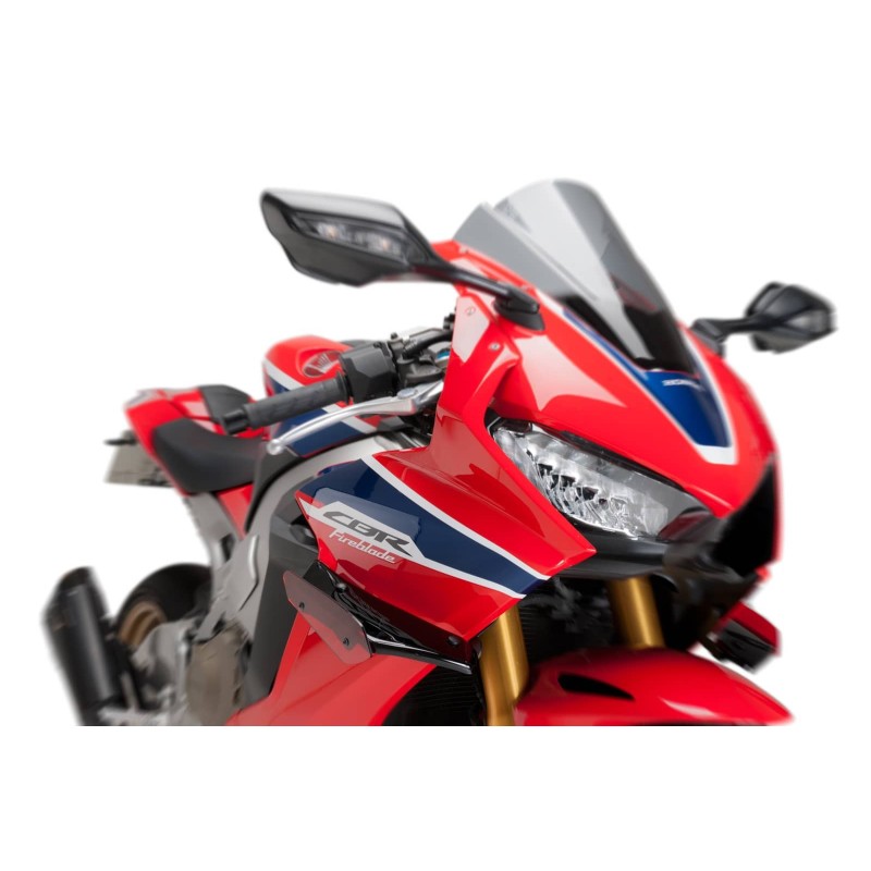 PUIG SPOILER DOWNFORCE SPORT PER HONDA CBR1000RR SP/SP2 FIREBLADE ANNO 17-19 COLORE ROSSO