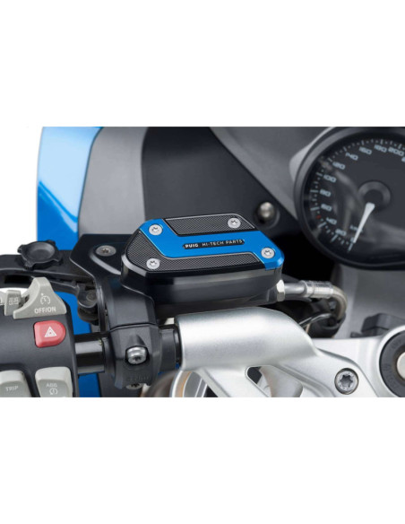 Tapon deposito liquido embrague delantero Puig para BMW R1250 RS 21-22 azul