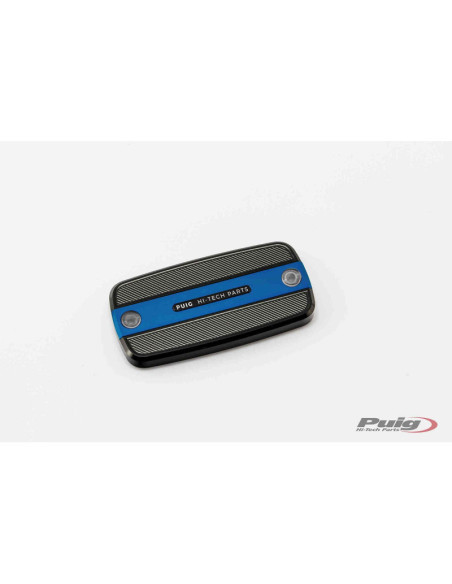 Bouchon de reservoir de liquide d'embrayage avant Puig pour Honda CRF1100L Africa Twin 2024-25 bleu