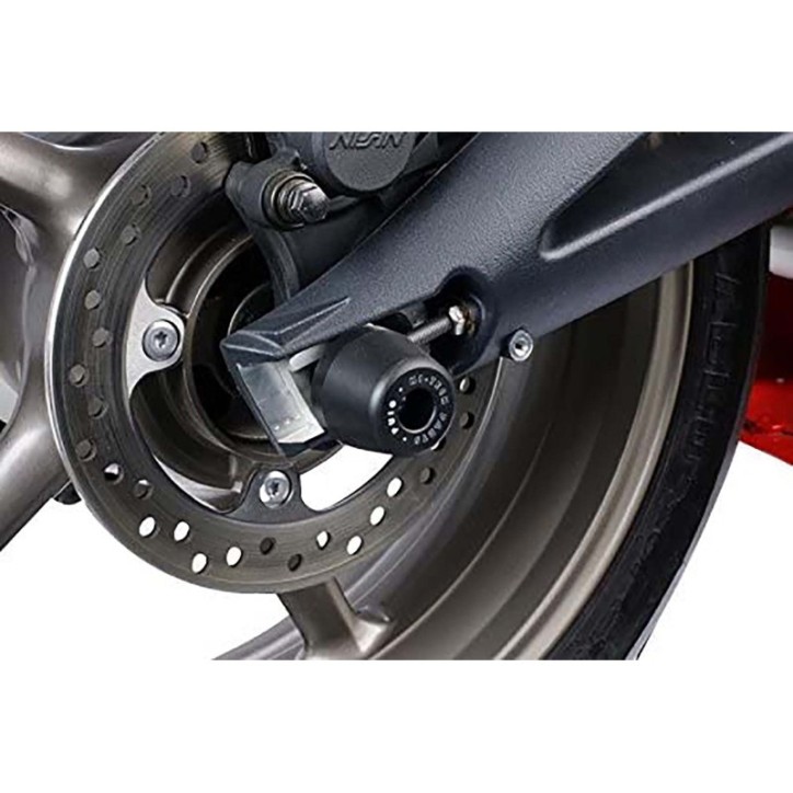 PUIG TAMPON DE FOURCHE ARRIERE POUR HONDA CBR600RR 05-06 NOIR - EN OFFRE