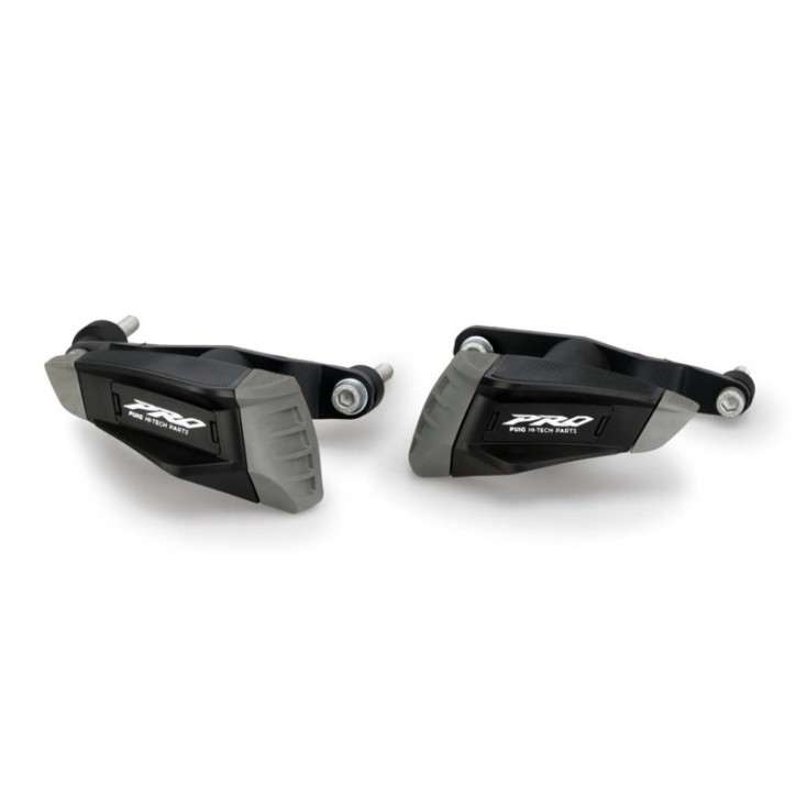 PUIG ROULETTES DE PROTECTION MOD. PRO 2.0 POUR HONDA CB500F 13-15 NOIR