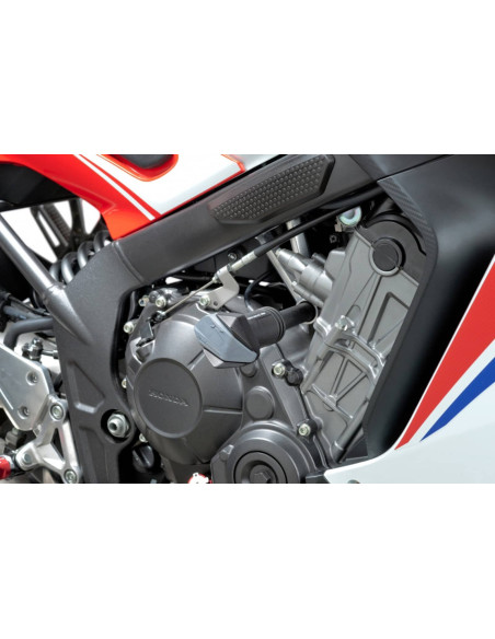 puig tamponi paratelaio mod r19 per honda cbr650f 14 18 nero