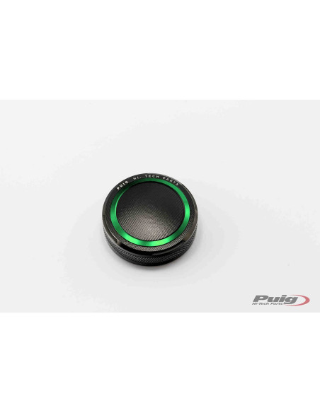 Tapon del deposito de liquido de freno delantero Puig para Honda CBR1000RR Fireblade SP SP2 17-19 verde