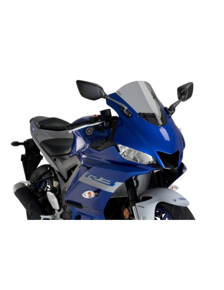 PARABRISAS PUIG R-RACER YAMAHA YZF-R3 2025 AHUMADO CLARO | Puig