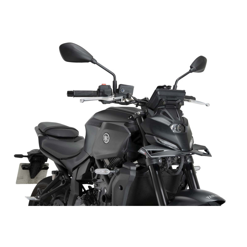 PUIG SPOILER ANTERIORE DOWNFORCE NAKED YAMAHA MT-07 Y-AMT 25-26 LOOK CARBONE | Puig