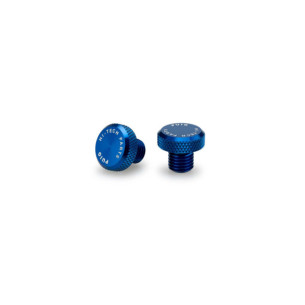 Tapon roscado Puig para agujero de retrovisor M10/125 color azul