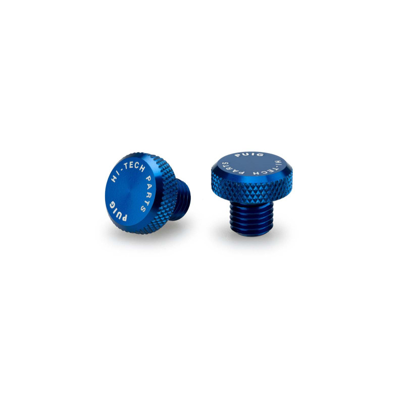 puig tappo a vite per foro specchietto m10/125 colore blu