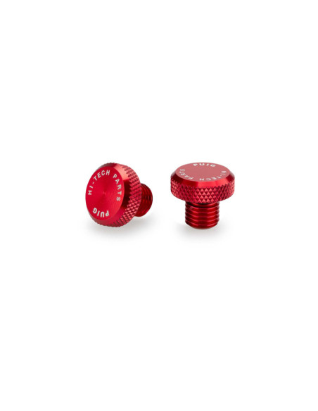 Puig Spiegelloch-Schraubkappe M10/125 Farbe Rot