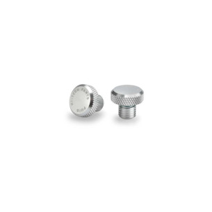 Bouchon a vis Puig pour trou de retroviseur M10/125 couleur argent