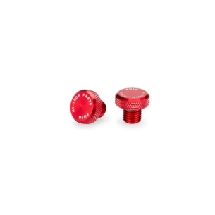 Puig mirror hole screw cap M10/125 red color