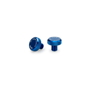Cache-vis pour trou de retroviseur Puig M8/125 bleu