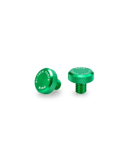 Tapon roscado para agujero de retrovisor Puig M8/125 color verde