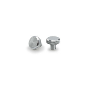 Bouchon a vis pour trou de retroviseur Puig M8/125 couleur argent